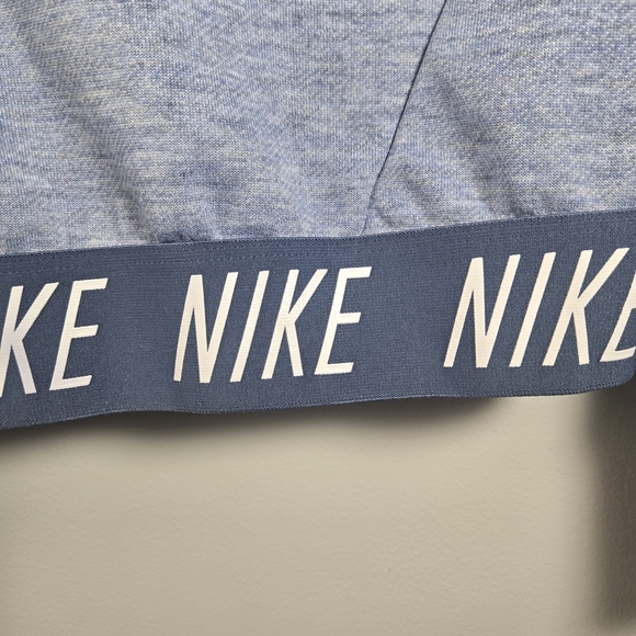 Nike Light Blue Wrap-Style Sweatshirt - Picture 3 of 4